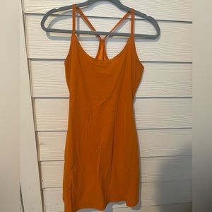 Outdoor Voices Size Small Orange Athletic Dress